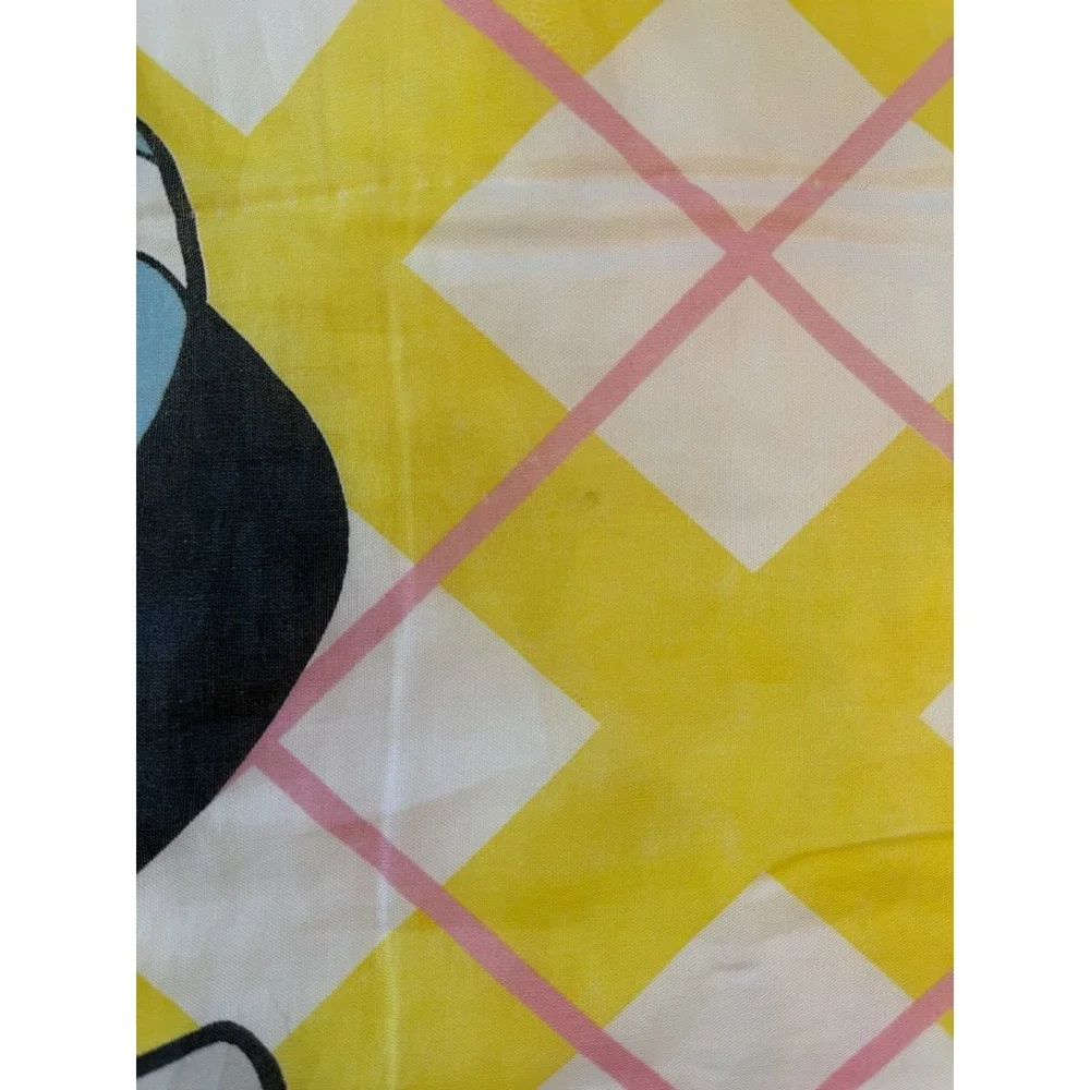 Vintage Mickey Minnie‎ Sleeping Bag Kids Disney Rainbow 30x57 Camping Nap Mat